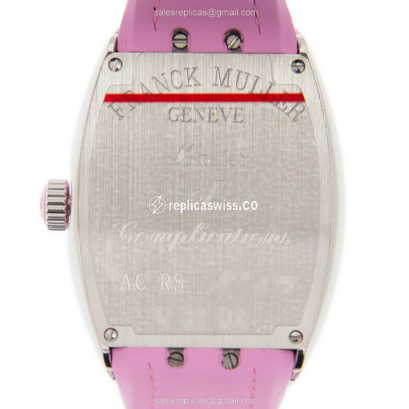 Franck Muller V 32 QZ (AC.RS) VANGUARD Quartz Stainless Steel