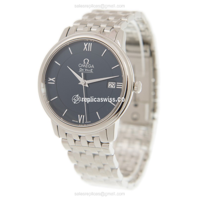Omega 424.10.37.20.03.001 DE VILLE Automatic Stainless Steel
