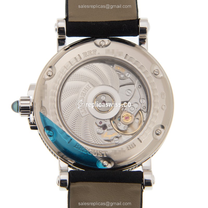 Breguet 8818BB/59/864/DD0D MARINE Automatic 18kt White Gold & Diamond