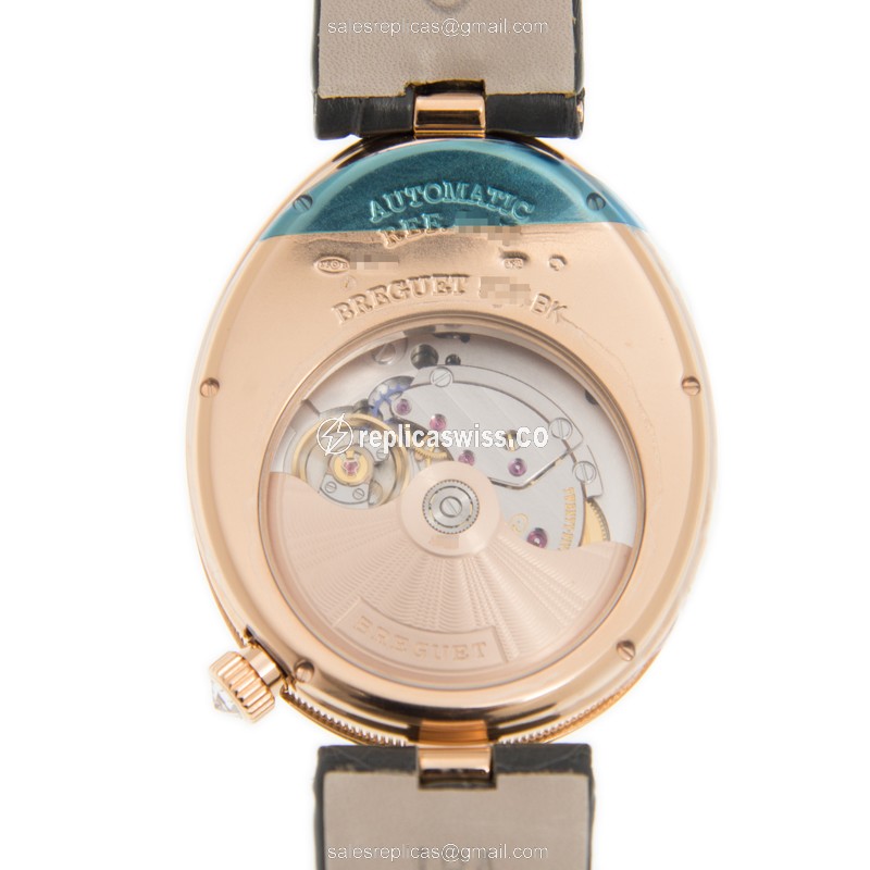 Breguet 8968BR/X1/986/0D00 REINE DE NAPLES Automatic 18kt Rose Gold