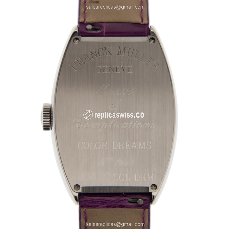 Franck Muller 5850 SC COL DRM (AC) - BLACK CINTREE CURVEX Automatic Stainless Steel
