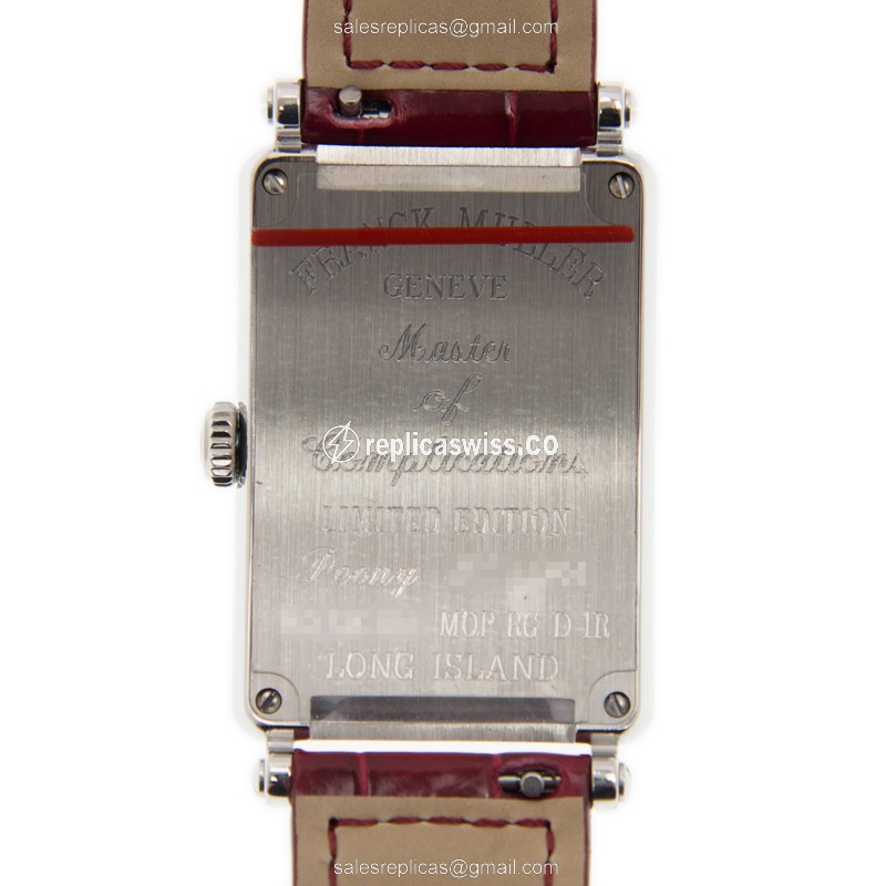 Franck Muller 952 QZ REL MOP RG D 1R (AC) LONG ISLAND Quartz Stainless Steel & Diamonds