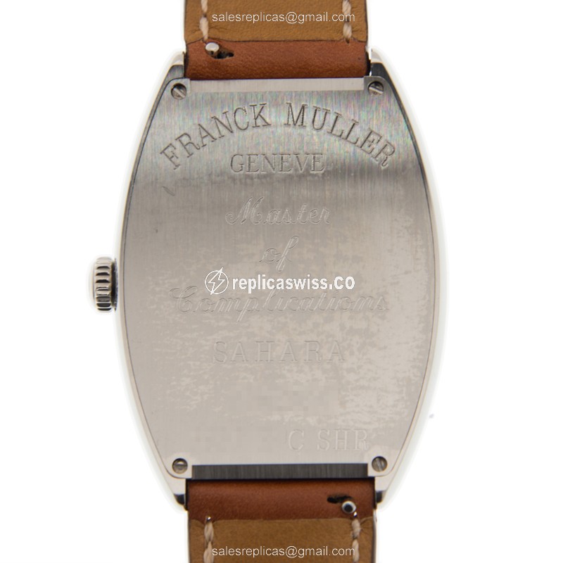 Franck Muller 6850 B C SAHARA(AC) CINTREE CURVEX Automatic Stainless Steel