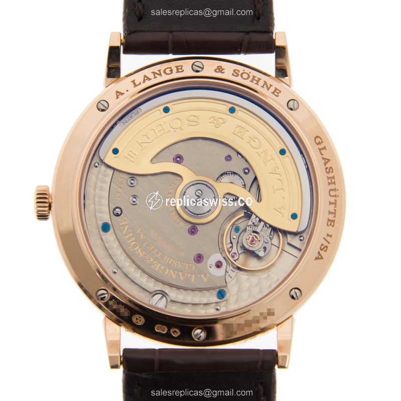 A Lange & Sohne 842.032 SAXONIA Automatic 18kt Rose Gold & Diamonds