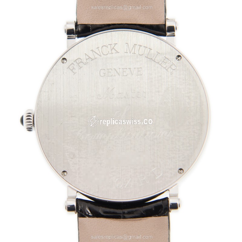 Franck Muller 8041 QZ R D (AC) INFINITY Quartz Stainless Steel & Diamonds