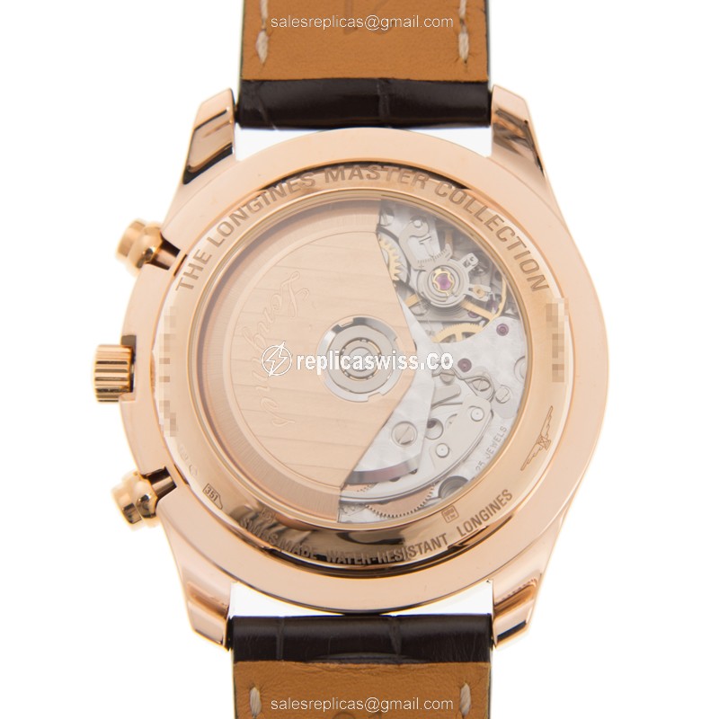 Longines L2.673.8.78.3 MASTER Automatic 18kt Rose Gold