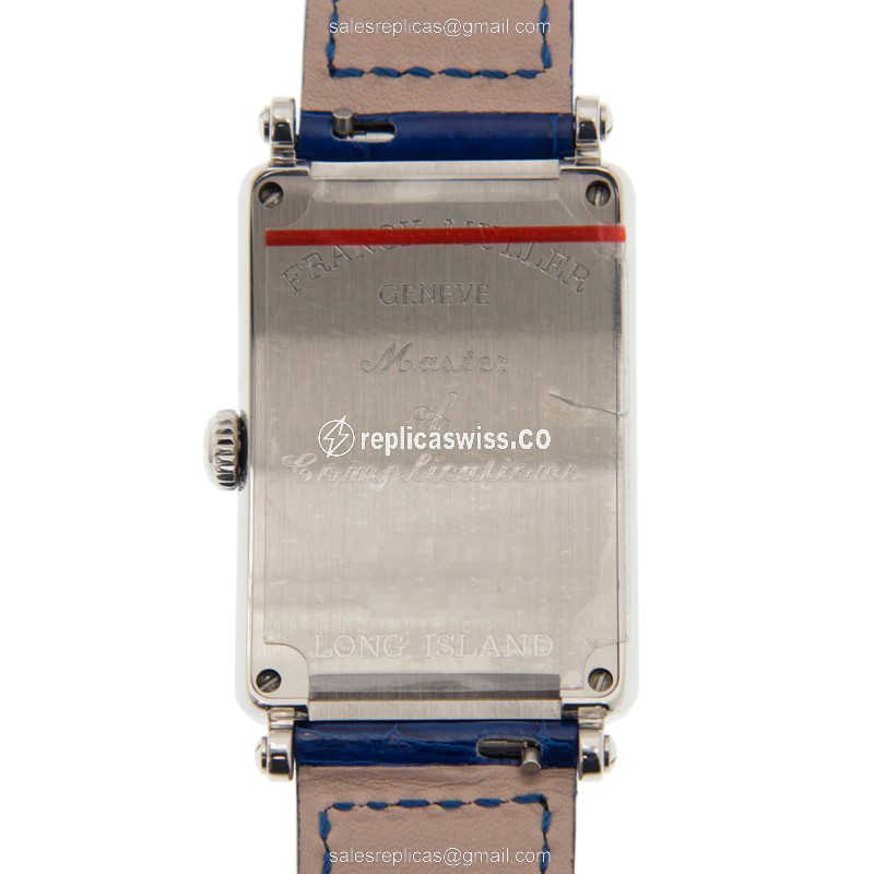 Franck Muller 952 QZ (AC) - BLUE LONG ISLAND Quartz Stainless Steel