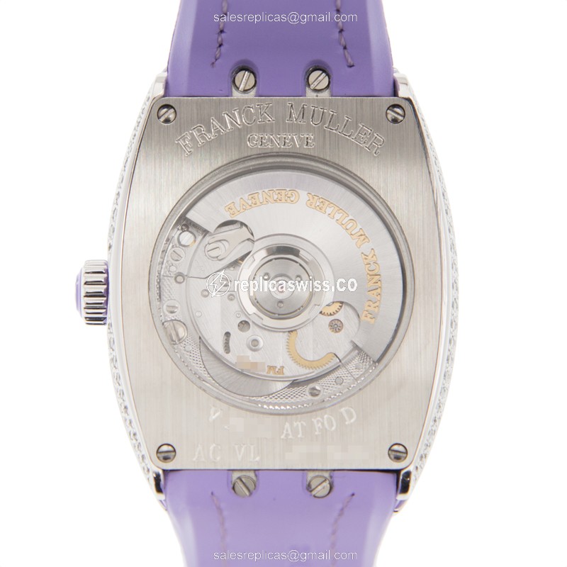 Franck Muller V29 SC AT FO D (AC.VL) VANGUARD Automatic Stainless Steel & Diamonds