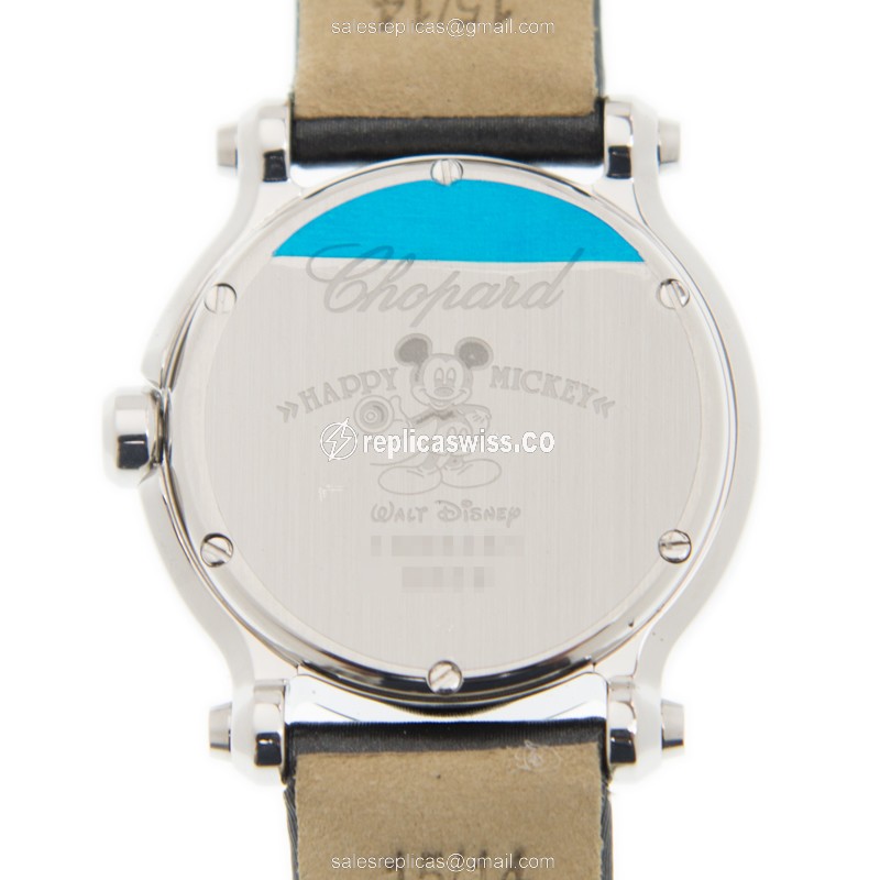 Chopard 278509-3046 HAPPY SPORT Quartz Stainless Steel & Diamonds