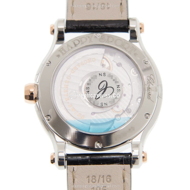 Chopard 278559-6001 HAPPY SPORT Automatic 18kt Rose Gold