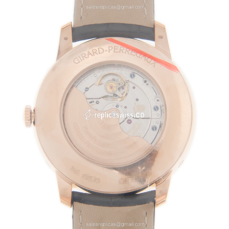 Girard Perregaux 49535D52A1A1-BK6A GIRARD-PERREGAUX 1966 Automatic 18kt Rose Gold & Diamonds