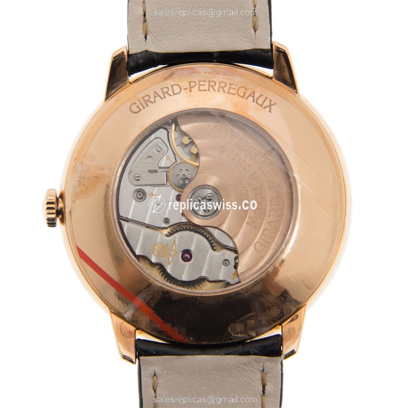 Girard Perregaux 49543-52-B31-BK6A GIRARD-PERREGAUX 1966 Automatic 18kt Rose Gold