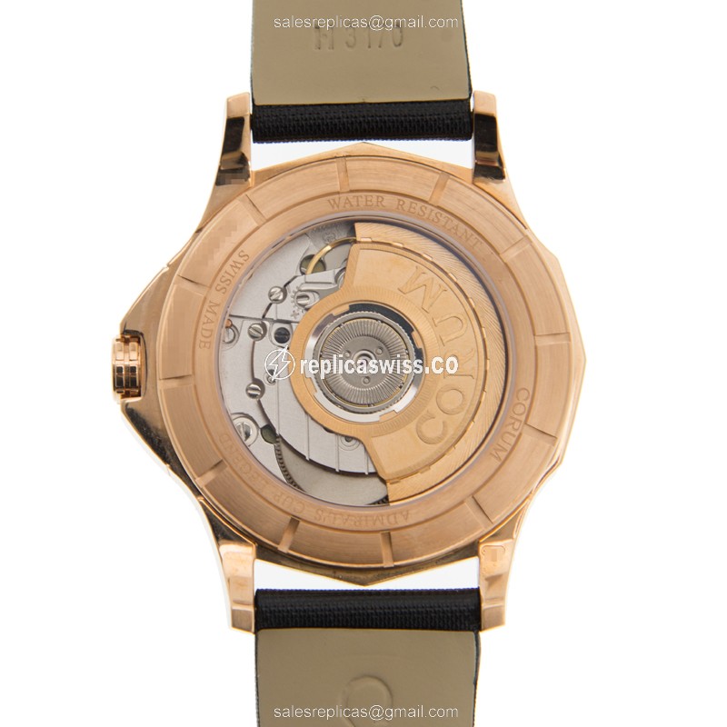 Corum 082.101.85/0041 PN10 ADMIRALS CUP Automatic 18kt Rose Gold & Diamonds