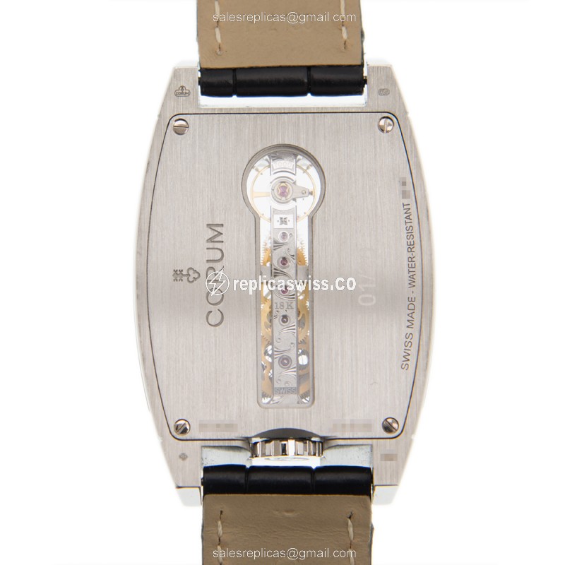 Corum 113.158.69/0001 GR34 BRIDGE Manual Wind 18kt White Gold & Diamond