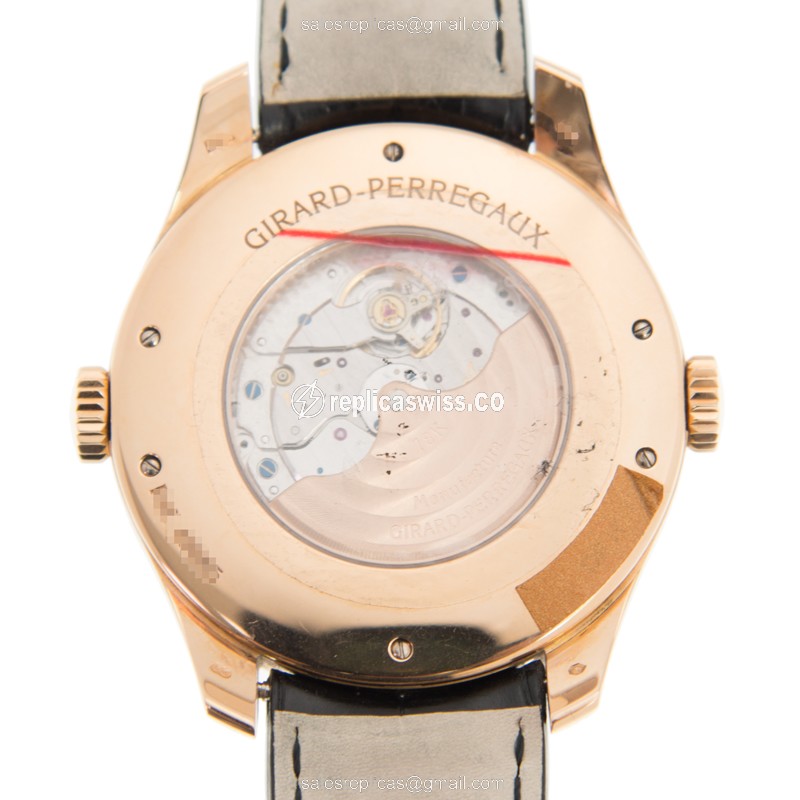 Girard Perregaux 49865-52-651-BA6A Automatic 18kt Rose Gold