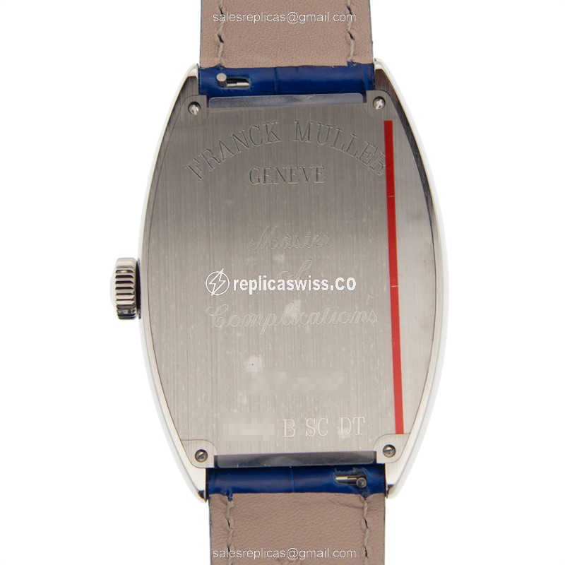 Franck Muller 8880 B SC DT (AC) - BLUE VINTAGE Automatic Stainless Steel
