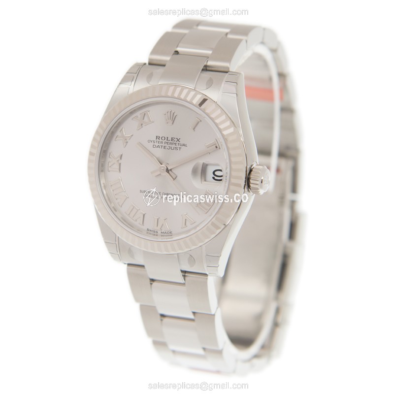 Rolex 178274SVRN LADY DATEJUST Automatic 18kt White Gold & Steel