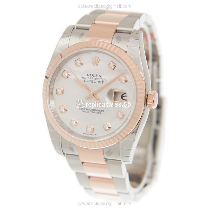 Rolex 116231 DATEJUST Automatic 18kt Rose Gold & Steel