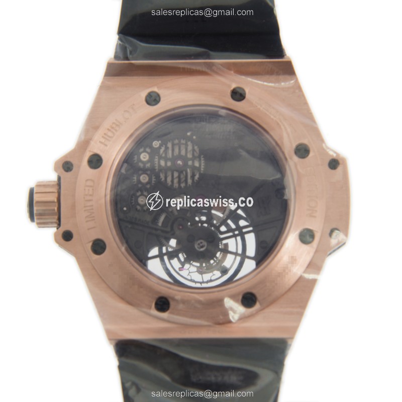 Hublot 705.OM.0007.RX KING POWER UNICO Manual Wind 18kt Rose Gold