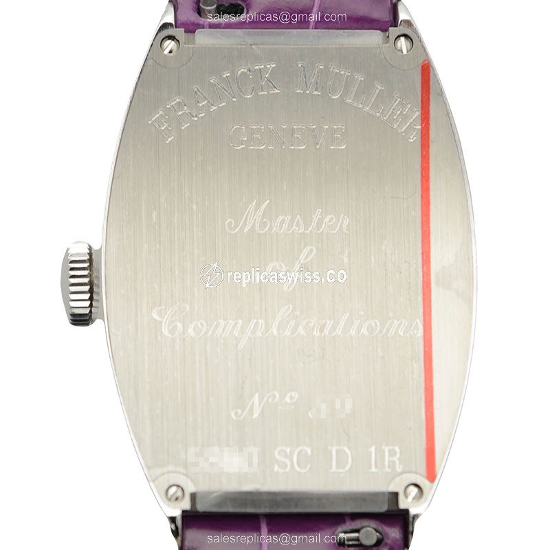 Franck Muller 5850 SC D 1R (AC) MASTER OF COMPLICATION Automatic Stainless Steel & Diamonds