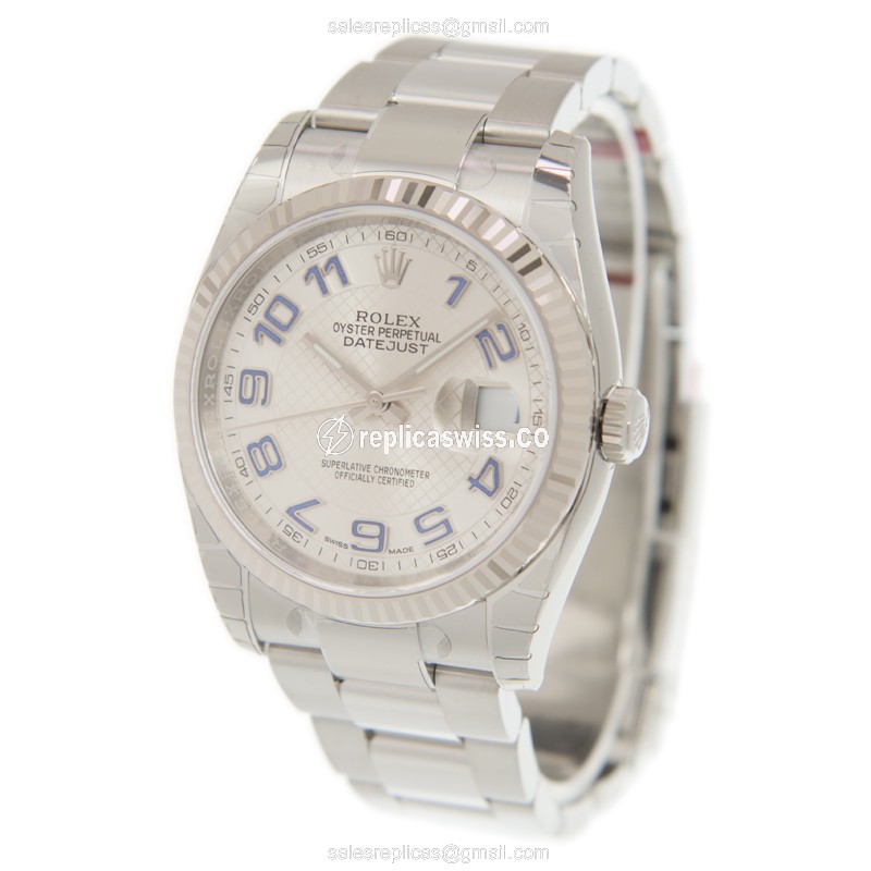 Rolex 116234 DATEJUST Automatic 18kt White Gold & Steel