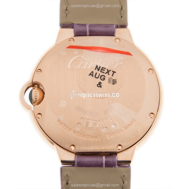 Cartier WJBB0010 BALLON BLEU Automatic 18kt Rose Gold