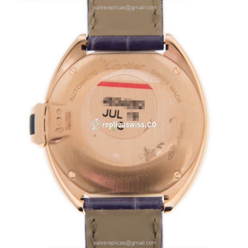 Cartier WJCL0038 CLe DE CARTIER Automatic 18kt Rose Gold