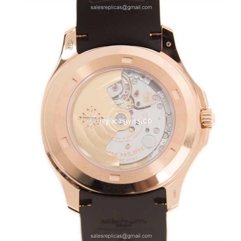 Patek Philippe 5167R-001 AQUANAUT Automatic 18kt Rose Gold