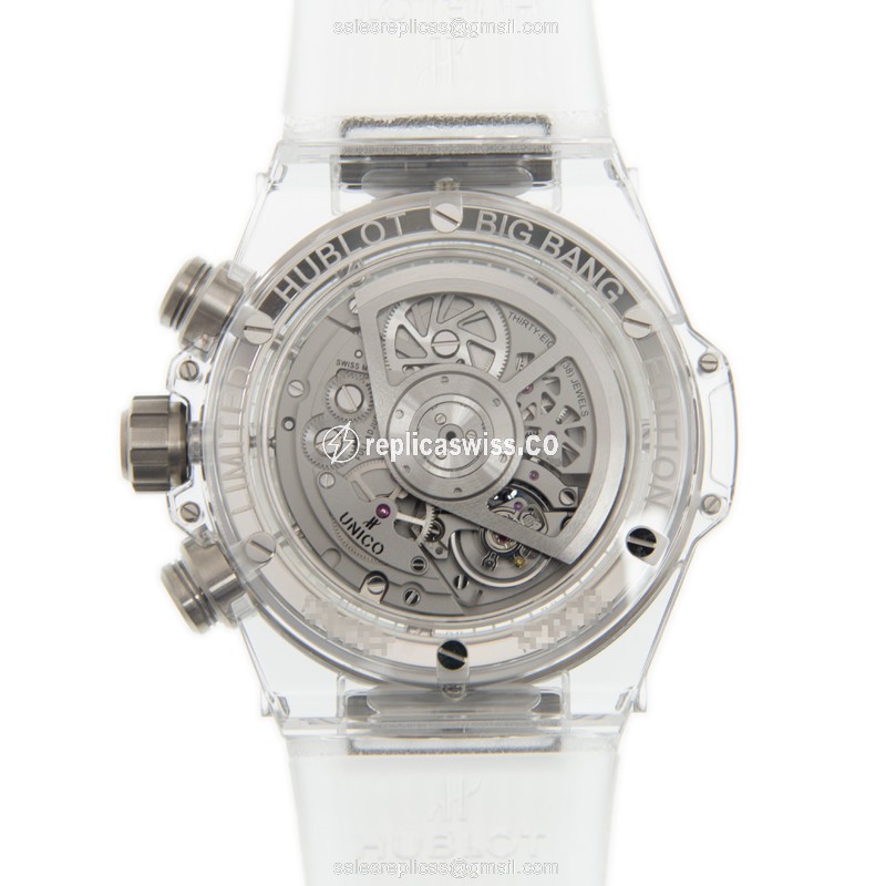 Hublot 411.JX.4803.RT.4099 BIG BANG Automatic 18kt White Gold & Diamond