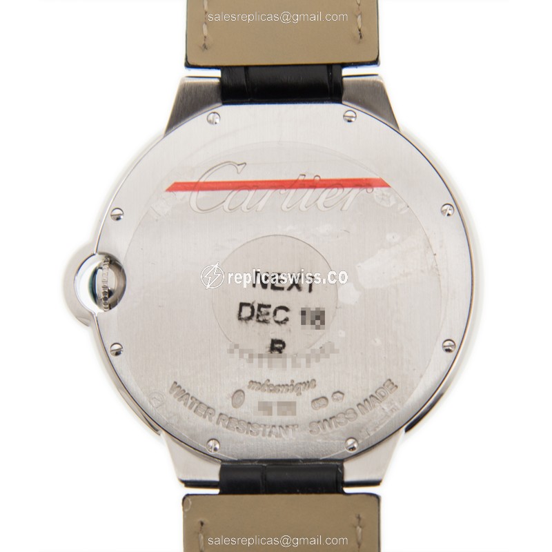 Cartier WE902056 BALLON BLEU Manual Wind 18kt White Gold & Diamond