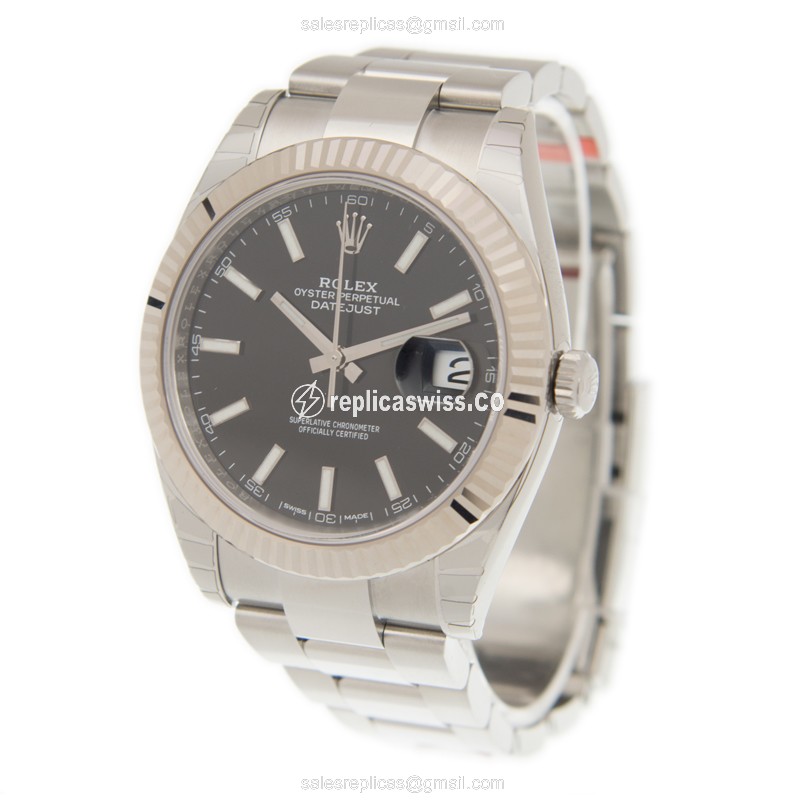Rolex 126334-0017 DATEJUST Automatic 18kt White Gold & Steel