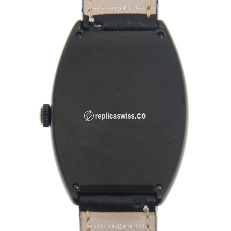 Franck Muller 6850 SC CASA NR(AC) - BK CINTREE CURVEX Automatic Stainless Steel