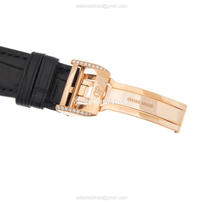 Girard Perregaux 99193D52I000-BA6A BRIDGES Manual Wind 18kt Rose Gold & Diamonds