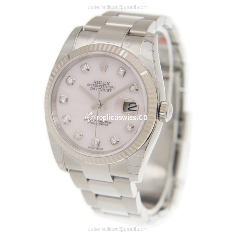 Rolex 116234 DATEJUST Automatic 18kt White Gold & Steel
