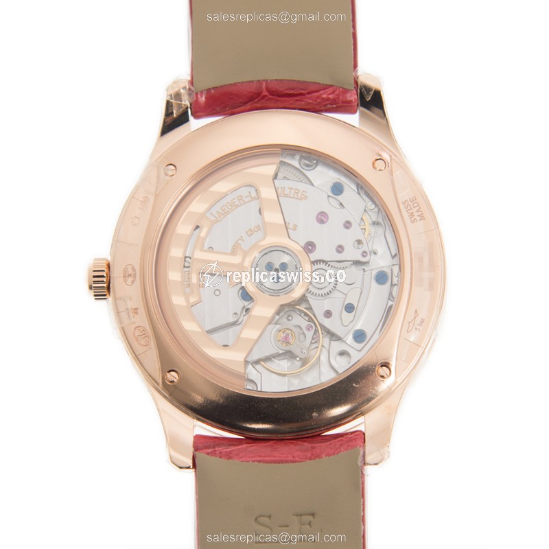 Jaeger-Lecoultre Q1252501 MASTER ULTRA THIN Automatic 18kt Rose Gold & Diamonds