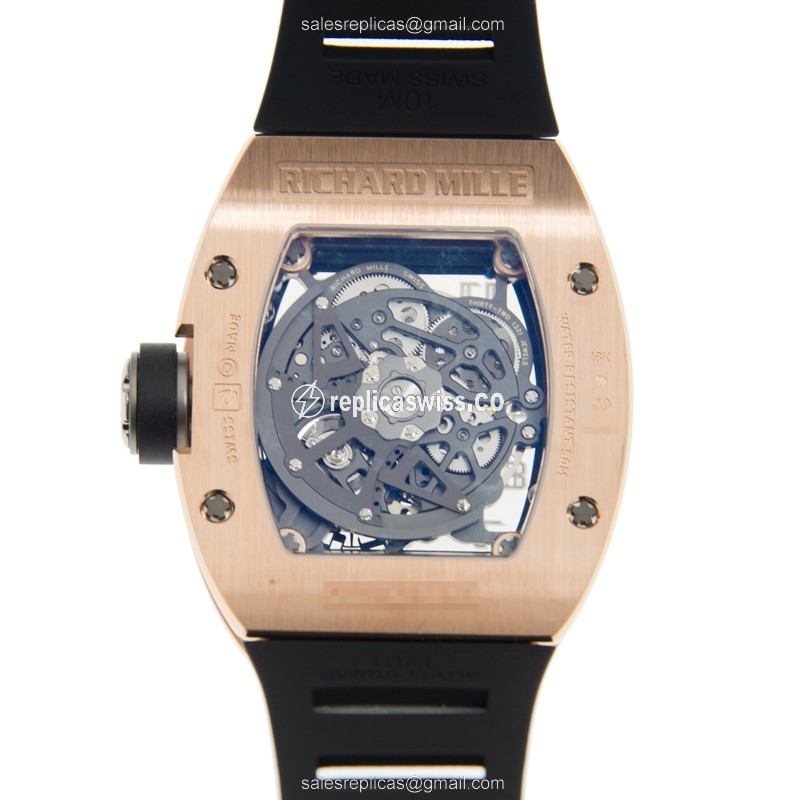 Richard Mille RM029-RG OVERSIZE DATE Automatic 18kt Rose Gold