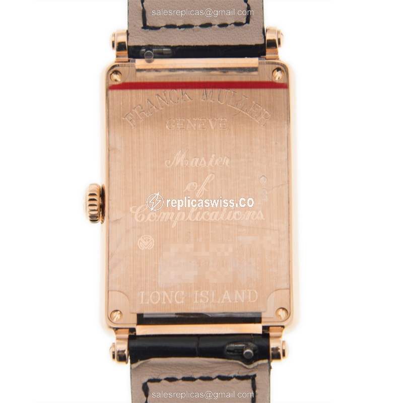 Franck Muller 952 QZ (5N) LONG ISLAND Quartz 18kt Rose Gold