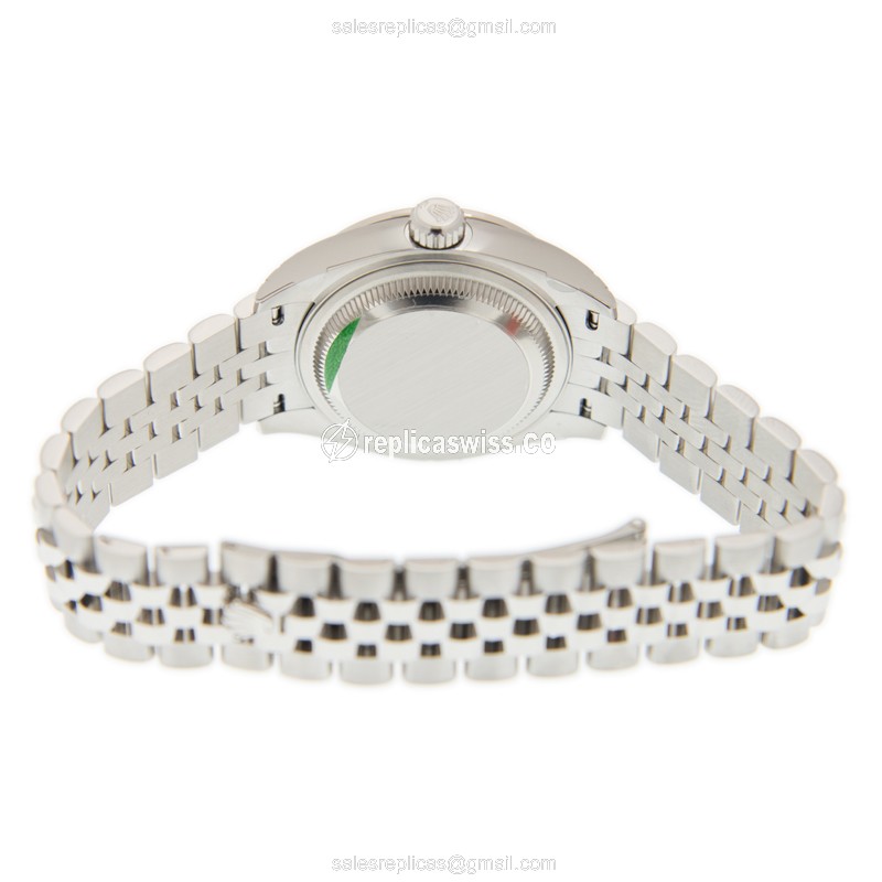 Rolex 279384RBR-0011 LADY DATEJUST Automatic 18kt White Gold & Diamond & Steel