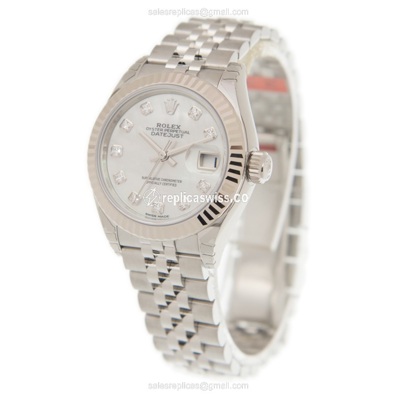 Rolex 279174-0009 LADY DATEJUST Automatic 18kt White Gold & Steel