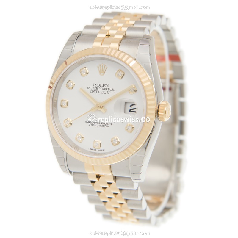 Rolex 116233G DATEJUST Automatic 18kt Gold & Steel