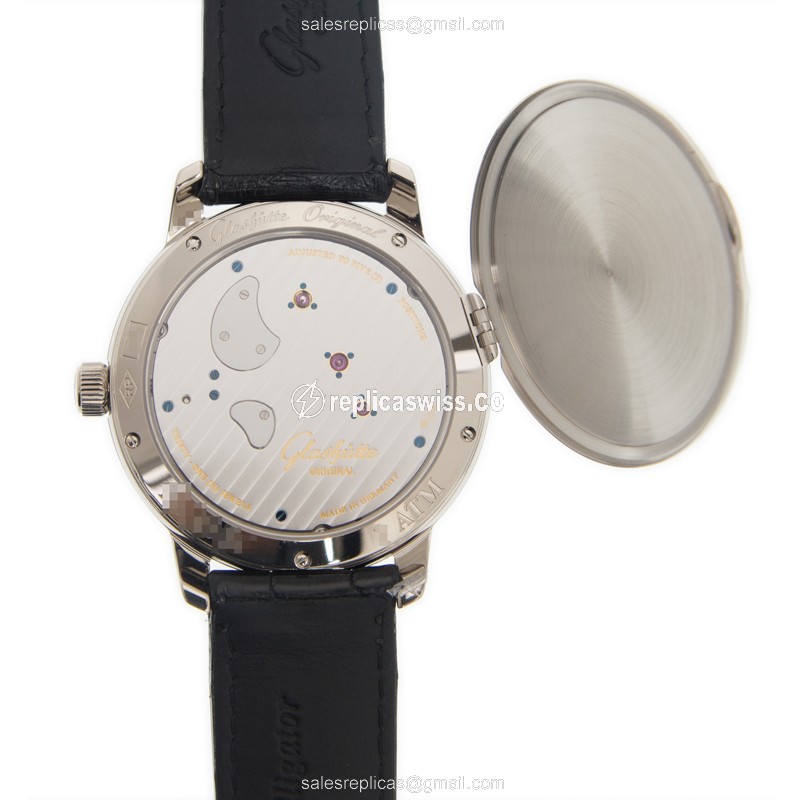 Glashutte 1-66-01-04-34-05 PANO Manual Wind 18kt White Gold
