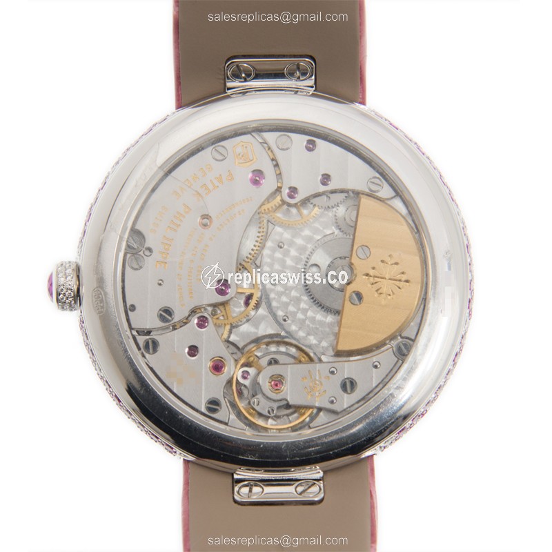 Patek Philippe 4899/900G-001 CALATRAVA Automatic 18kt White Gold & Diamond
