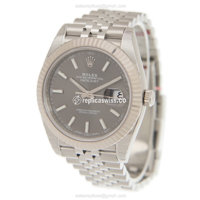 Rolex 126334-0014 DATEJUST Automatic 18kt White Gold & Steel