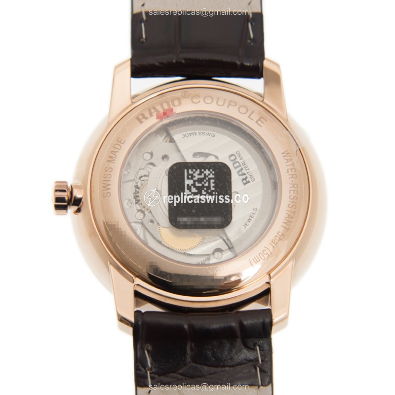 Rado R22877025 COUPOLE CLASSIC Automatic Gold-Plated & Stainless Steel