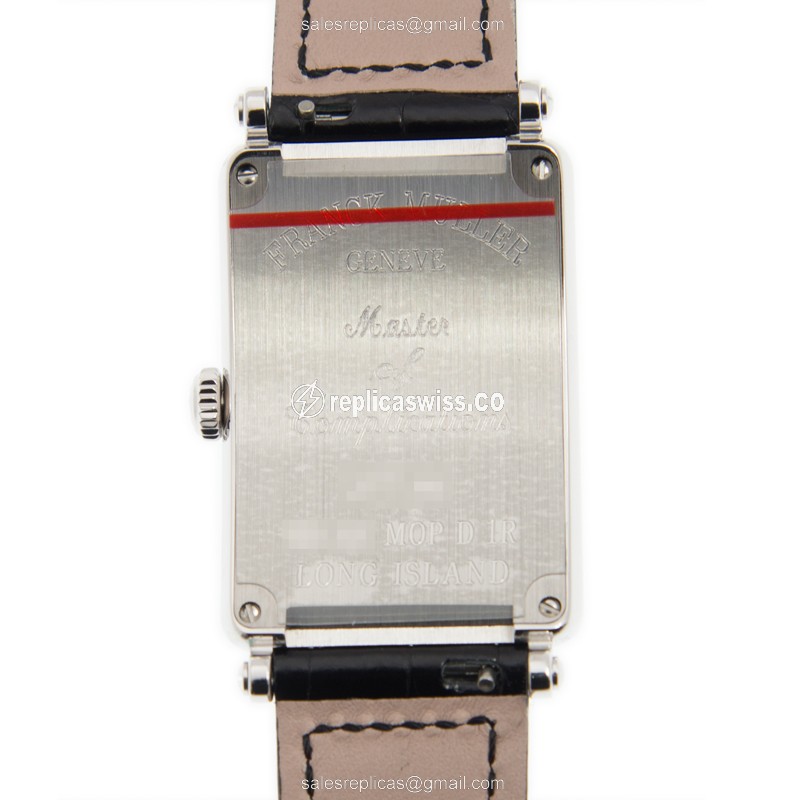 Franck Muller 952 QZ MOP D 1R (AC) LONG ISLAND Quartz Stainless Steel & Diamonds