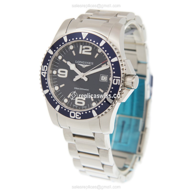 Longines L3.740.4.96.6 CONQUEST Quartz Stainless Steel