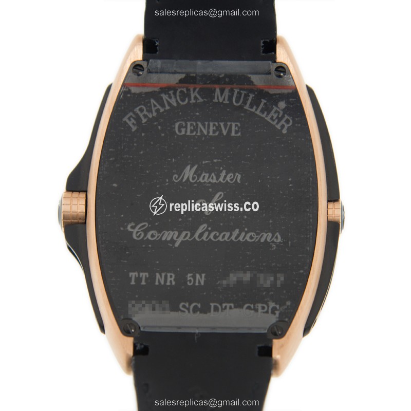 Franck Muller 9900 SC DT GPG (TT.NR.5N) CONQUISTADOR GPG Automatic 18kt Rose Gold & Steel