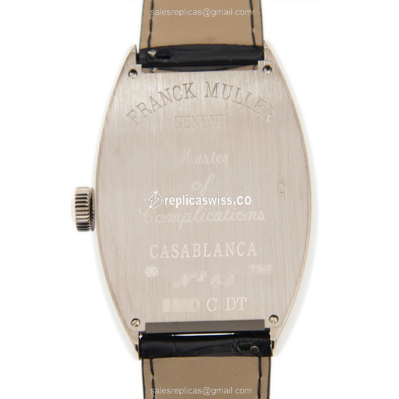 Franck Muller 8880 C DT CASABLANCA (OG) CINTREE CURVEX Automatic 18kt White Gold