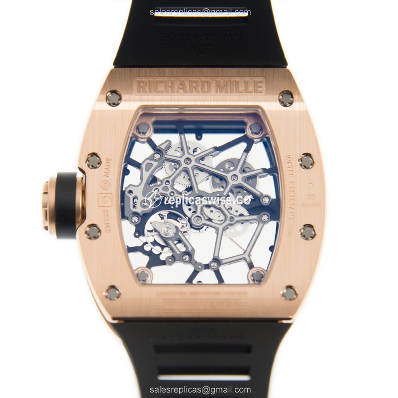 Richard Mille RM35 RG AMERICAS Automatic 18kt Rose Gold