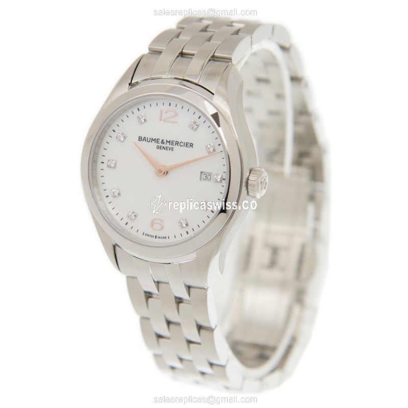 Baume & Mercier M0A10176 CLIFTON Quartz Stainless Steel